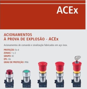 Acionamentos À prova de Explosão - ACEx